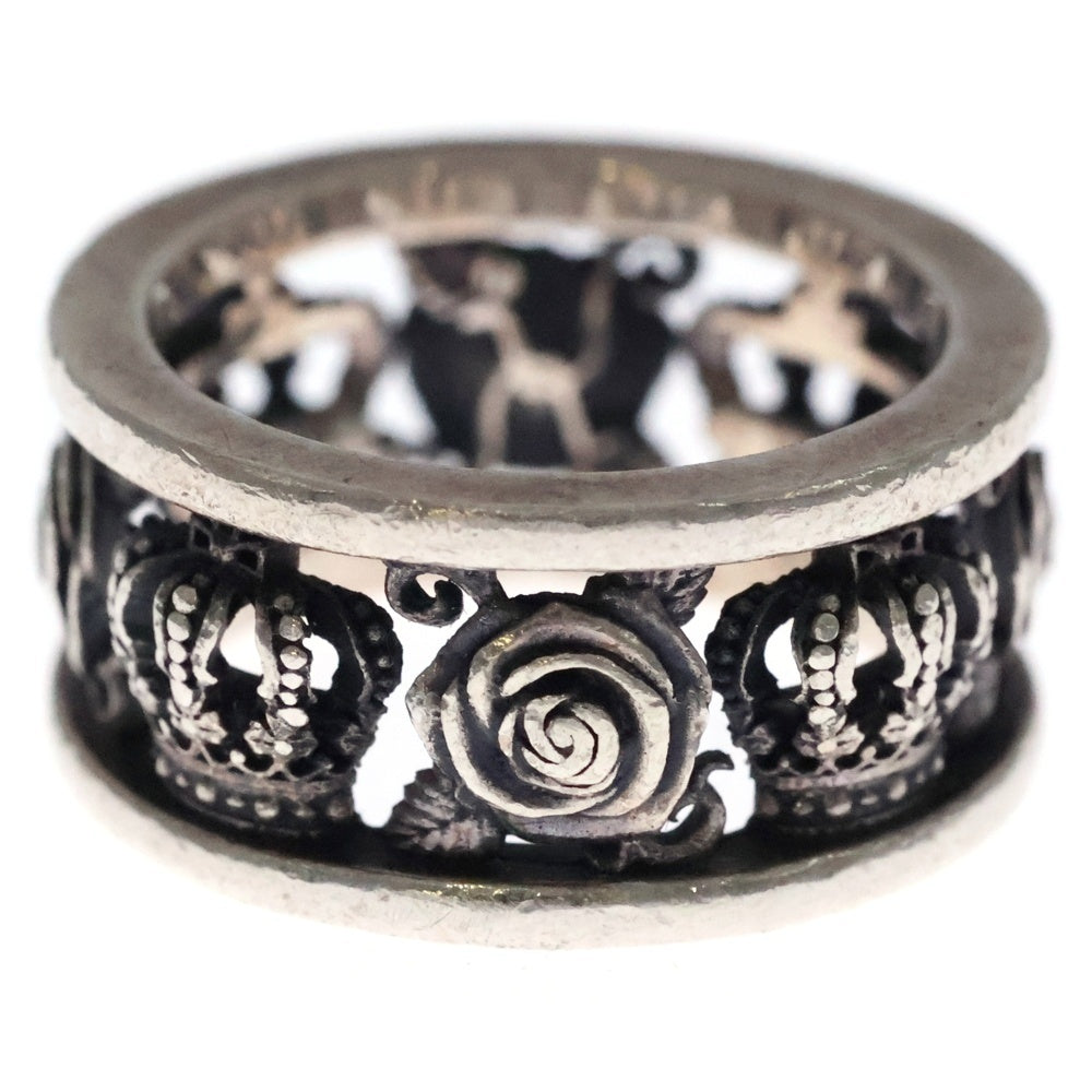 Justin Davis(ジャスティンデイヴィス) MY LOVE マイラブ クラウン ローズリング シルバー