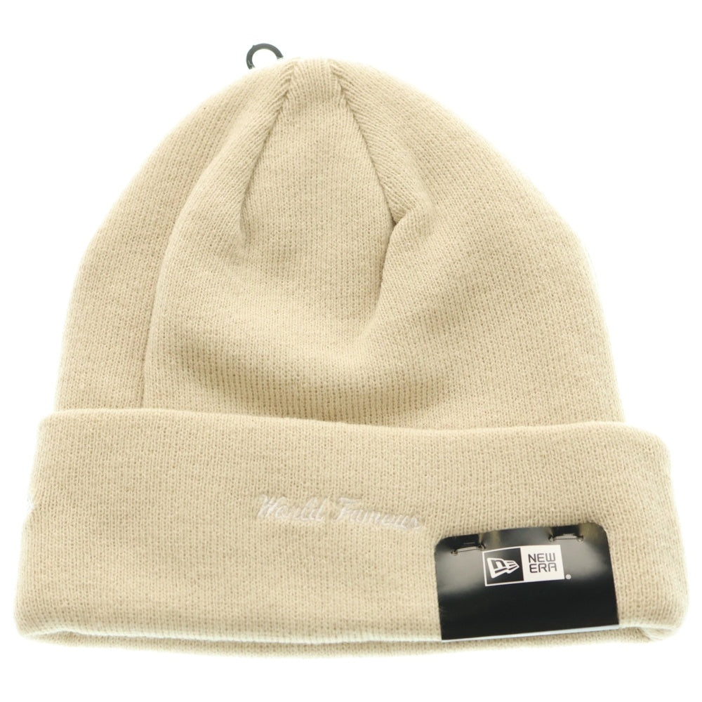 SUPREME(シュプリーム) 24AW×New Era Box Logo Beanie ニューエラ ボックスロゴ ビーニー ニットキャップ ベージュ