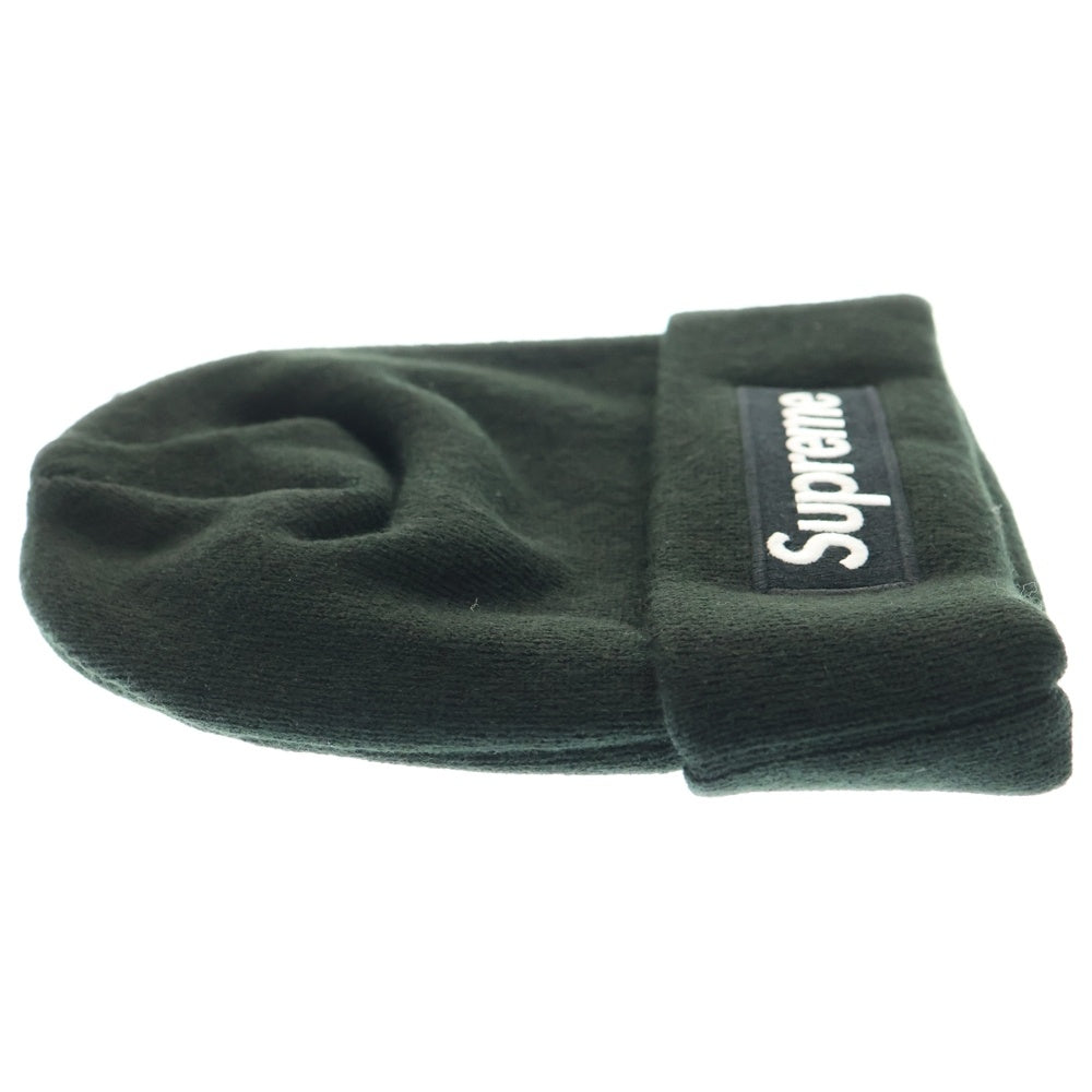 SUPREME(シュプリーム) 24AW×New Era Box Logo Beanie ニューエラ ボックスロゴ ビーニー ニットキャップ ブラック