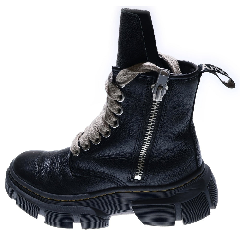 Rick Owens(リックオウエンス) ×Dr.Martens 1460 JUMBO LACE BOOT ドクターマーチン ジャンボレース レザーブーツ ブラック DM01D7810