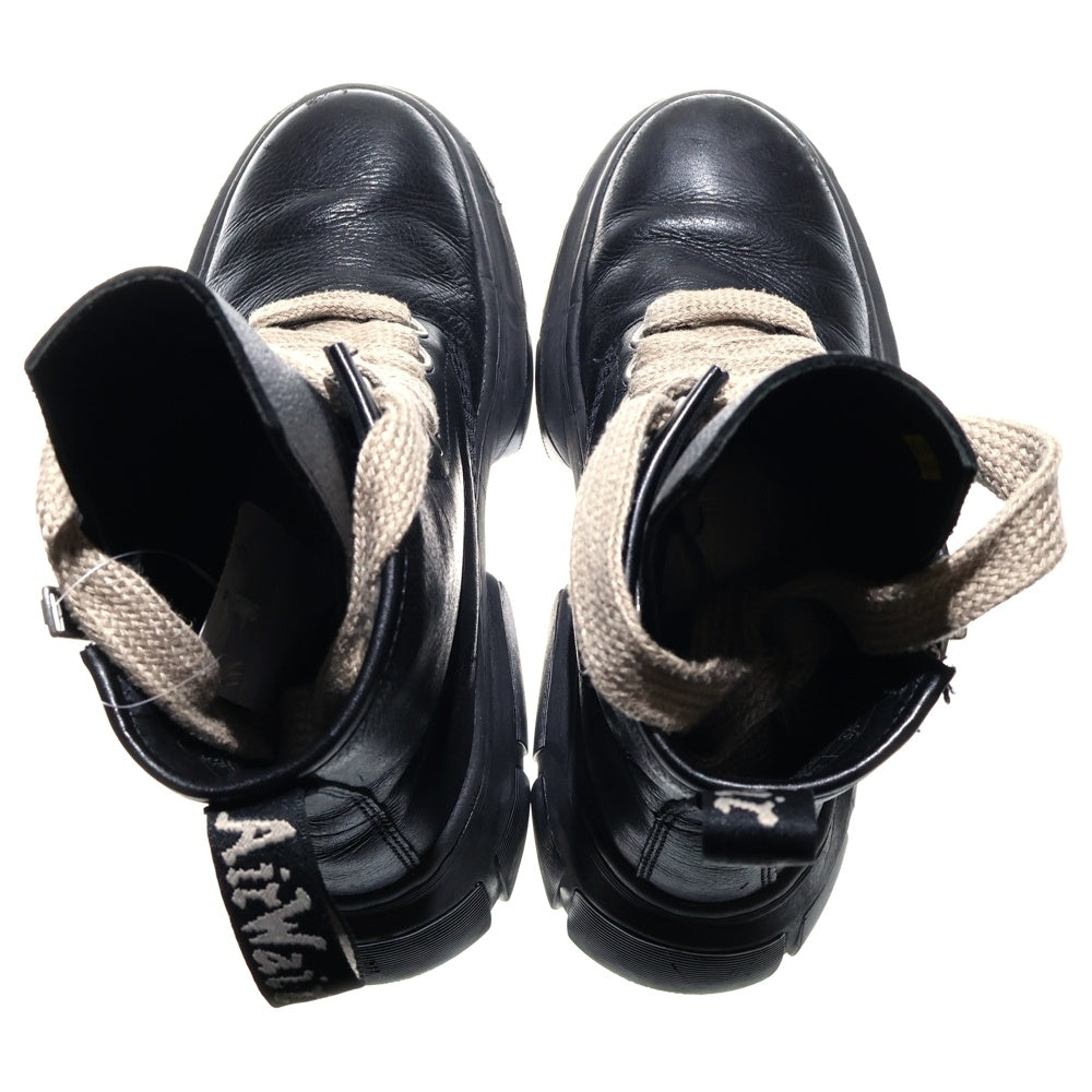 Rick Owens(リックオウエンス) ×Dr.Martens 1460 JUMBO LACE BOOT ドクターマーチン ジャンボレース レザーブーツ ブラック DM01D7810