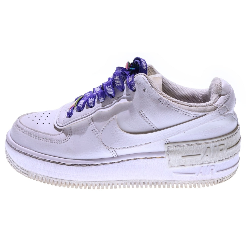 NIKE(ナイキ) AIR FORCE 1 SHADOW エアフォース1 ローカットスニーカー レディース ホワイト US6/23.0cm CI0919-100