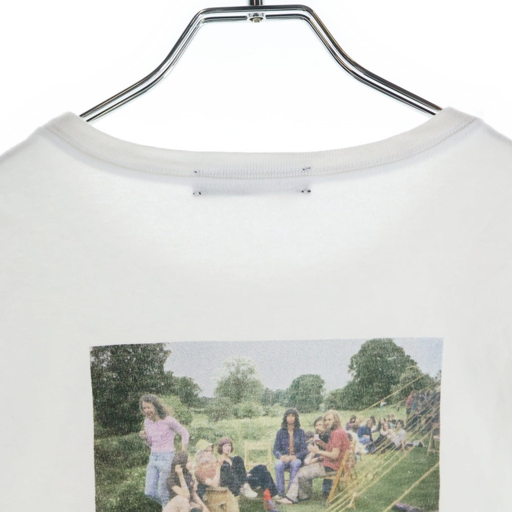 UNDERCOVER(アンダーカバー) 25AW TEE Print_Schaltplan FAUSTバンド アートワーク グラフィック オーバーサイズ Tシャツ ホワイト