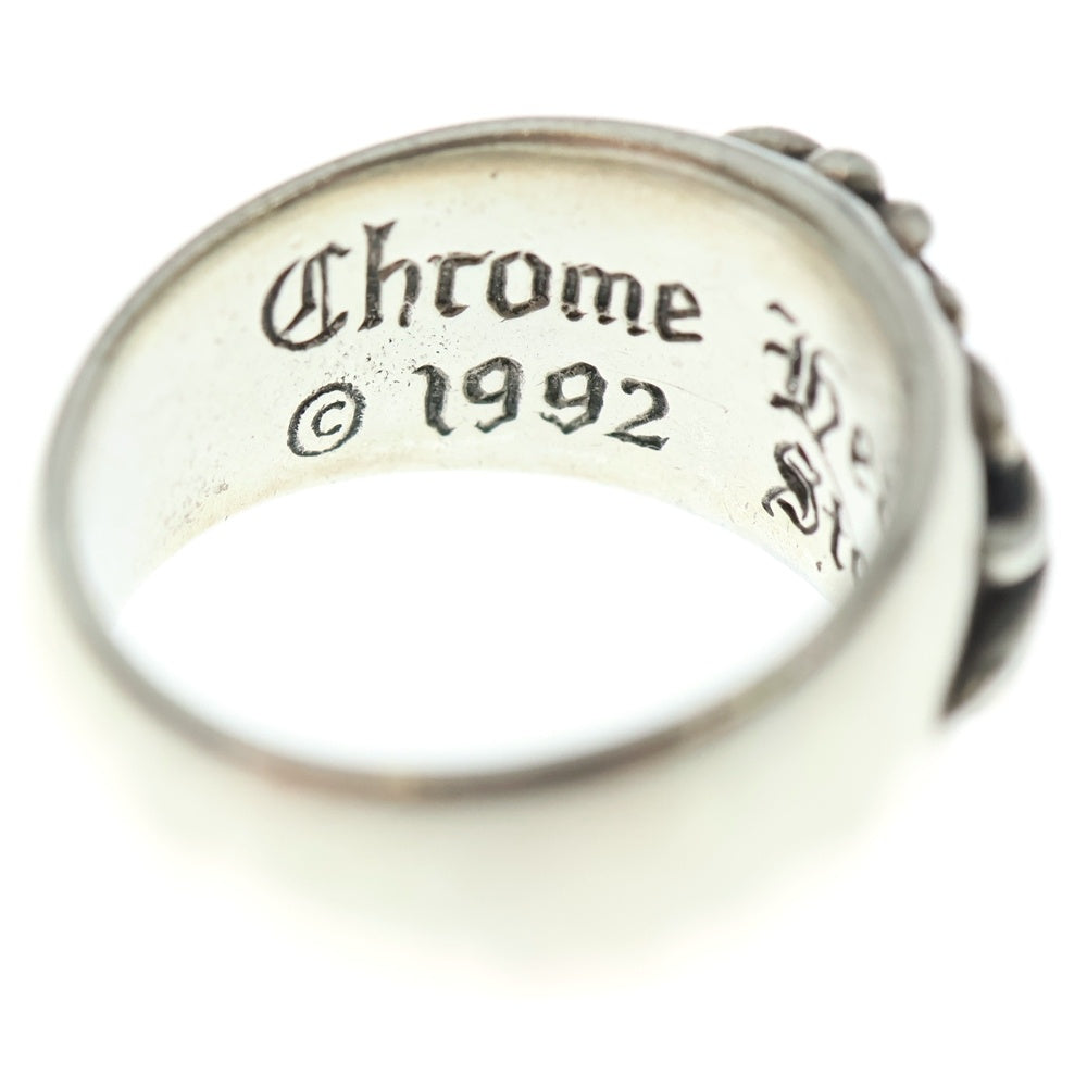 CHROME HEARTS(クロムハーツ) FLRL CRS フローラルクロス リング シルバー BCA346