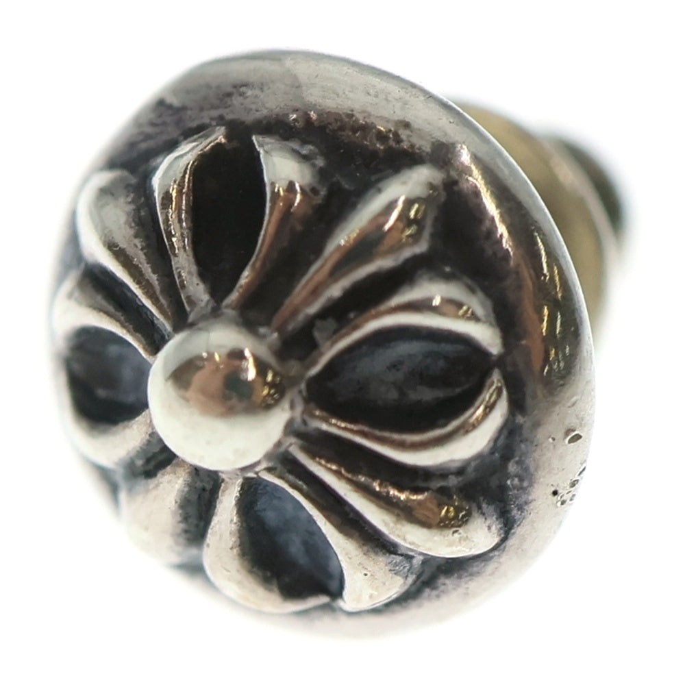 CHROME HEARTS(クロムハーツ) STUD CRSBLL クロスボールスタッドピアス シルバー BCA110
