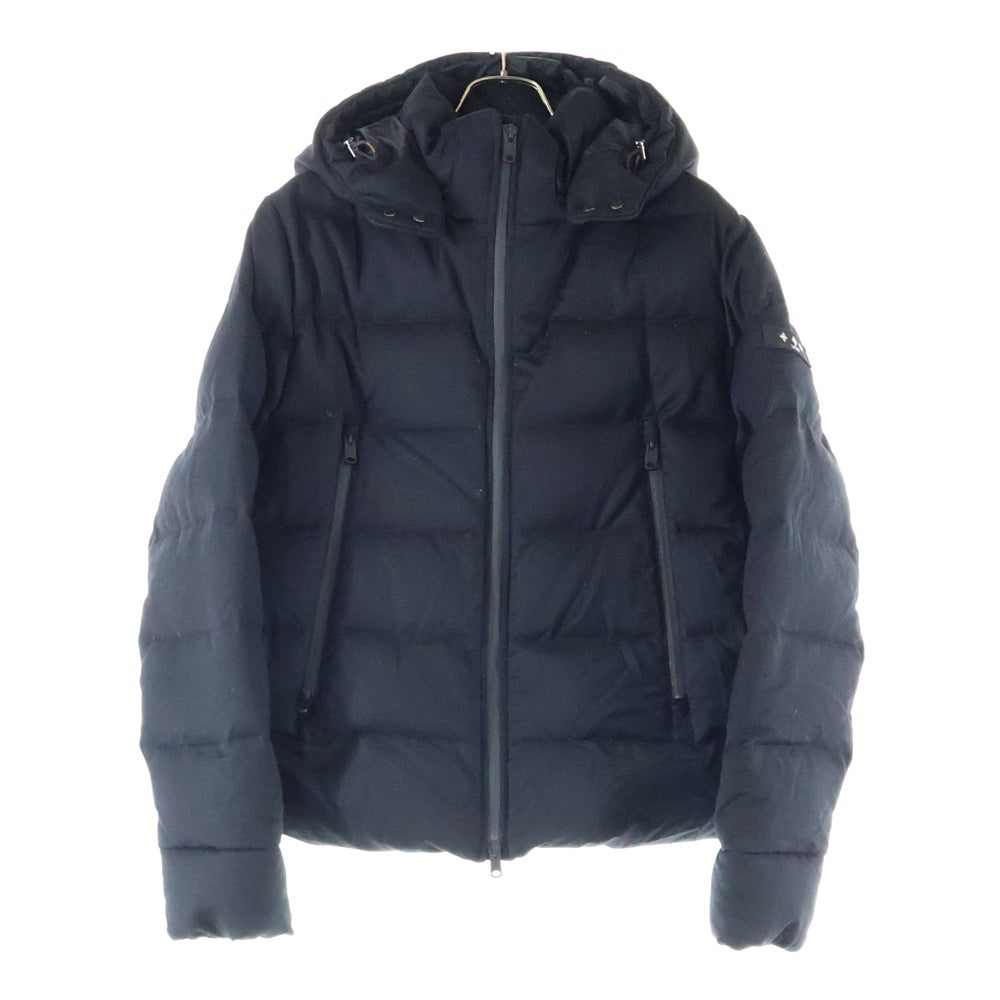 TATRAS(タトラス) 21AW AGORDO アゴルド マルチポケット フーデッド ジップアップ ダウンジャケット ブラック MTKE21A4148-D