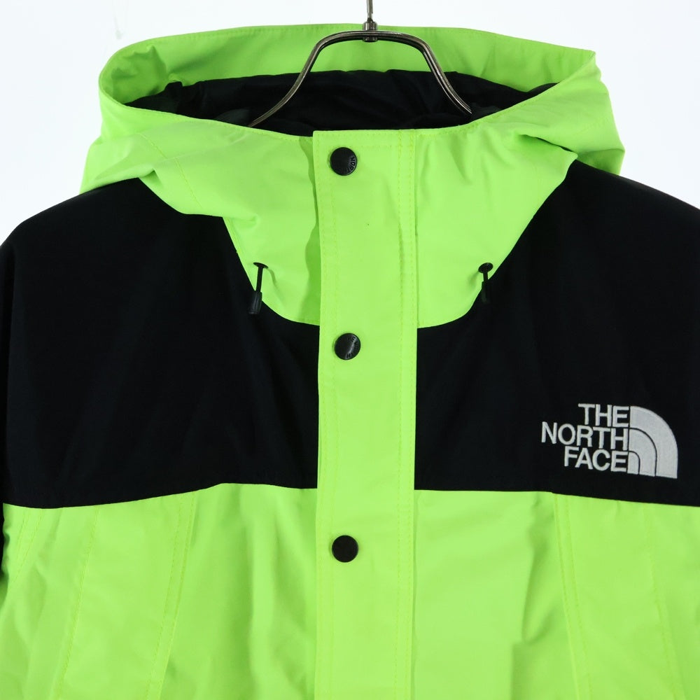 THE NORTH FACE(ザノースフェイス) GORE-TEX MOUNTAIN LIGHT JACKET ゴアテックス ナイロン ライト ジャケット フーデッドマウンテンパーカ イエロー/ブラック NP11834