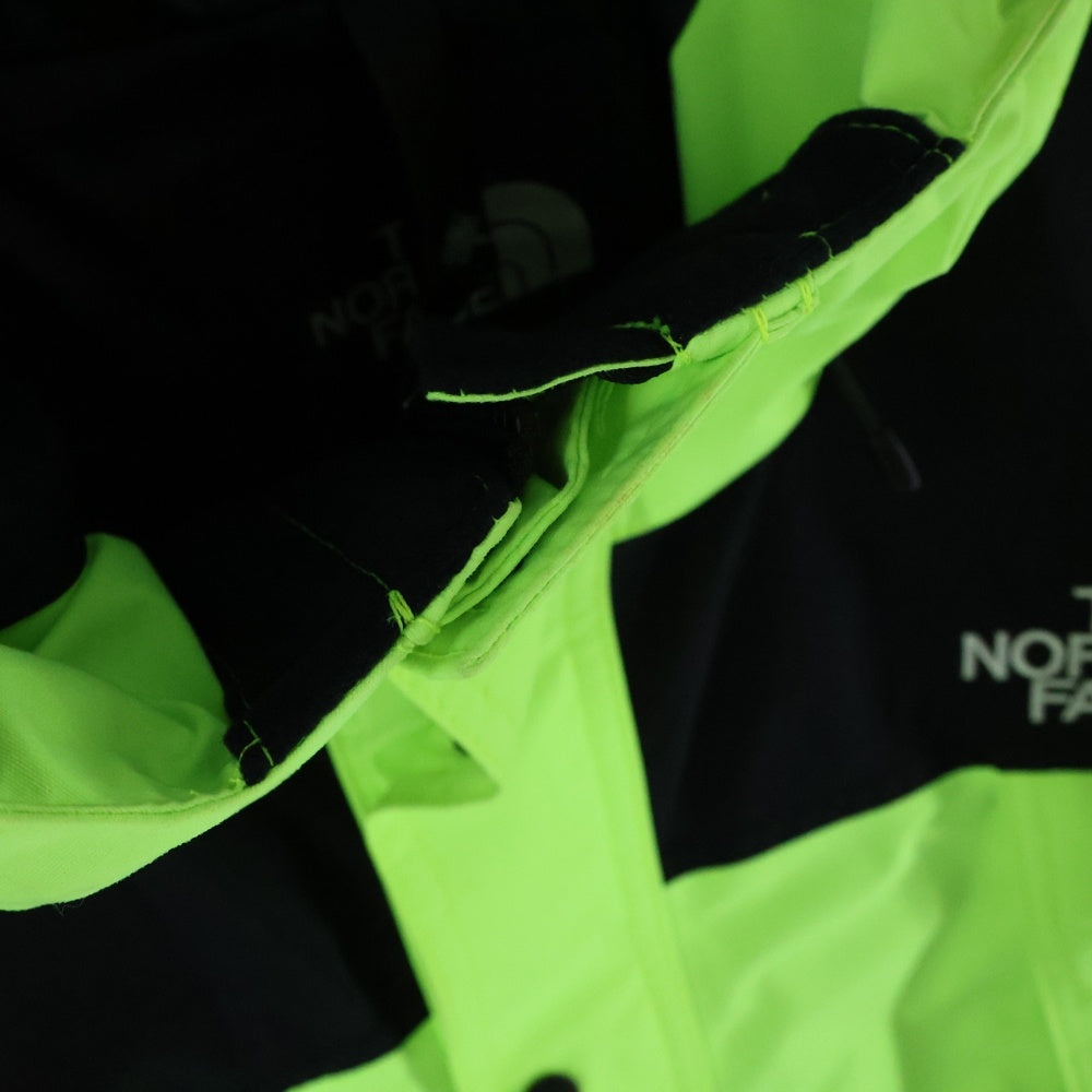 THE NORTH FACE(ザノースフェイス) GORE-TEX MOUNTAIN LIGHT JACKET ゴアテックス ナイロン ライト ジャケット フーデッドマウンテンパーカ イエロー/ブラック NP11834