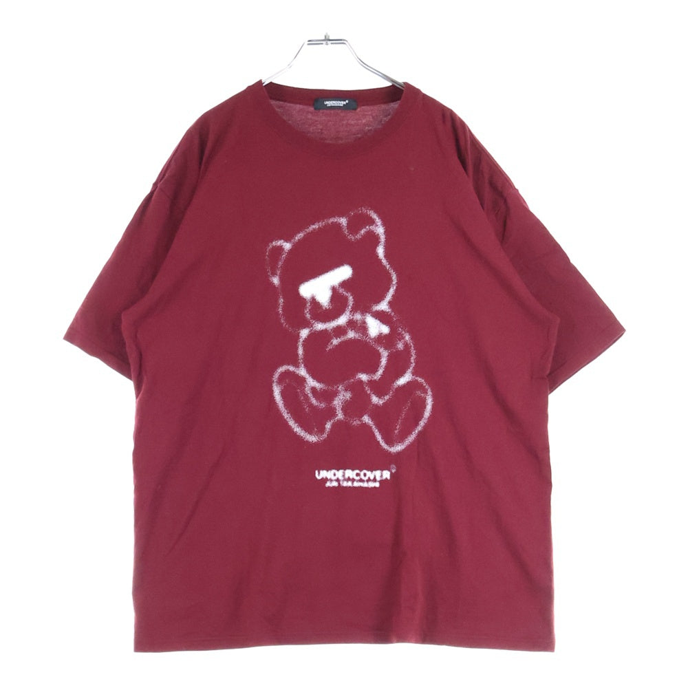 UNDERCOVER(アンダーカバー) フロントプリント 半袖Tシャツ カットソー レッド UC1D9809-2
