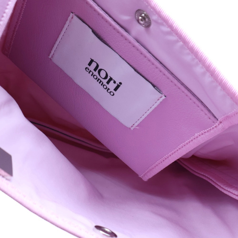 nori enomoto(ノリ エノモト) Jeudi soir petit 変形レザーショルダーバッグ ハンドバッグ ピンク