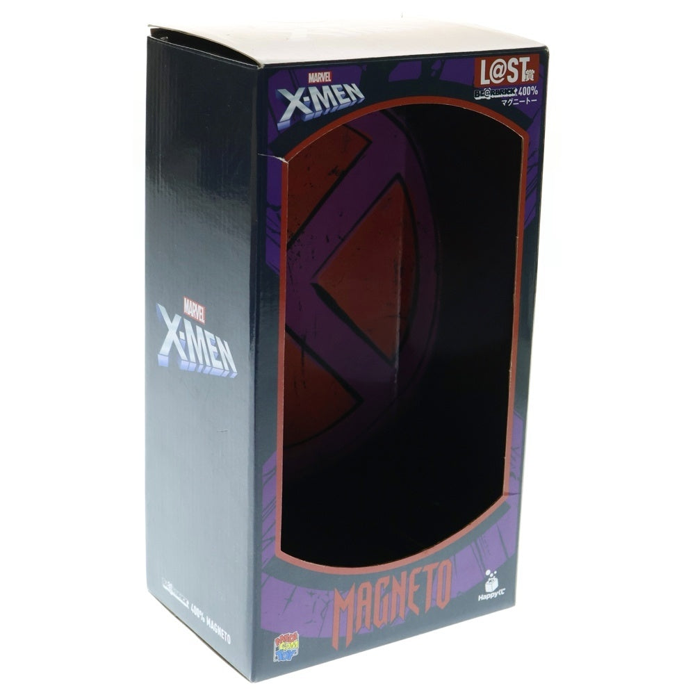 MEDICOM TOY(メディコムトイ) BE@RBRICK 400% MARVEL X-MEN ベアブリック マーベル エックスメン マグニート フィギュア 人形 レッド
