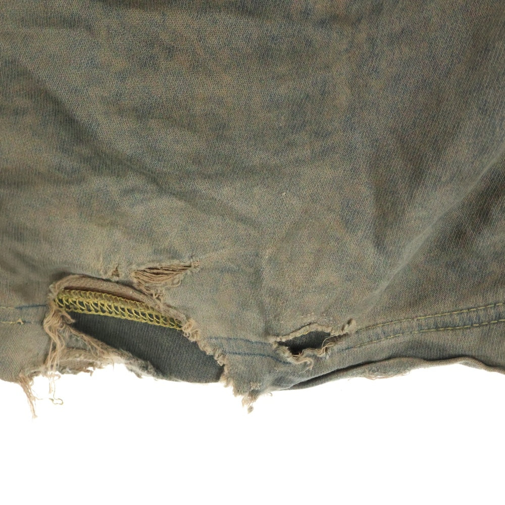 DIESEL(ディーゼル) D-MARTIANS-S マーシャン ドローストリング ストーンウォッシュ加工 スウェットパンツ ブラウン A13142