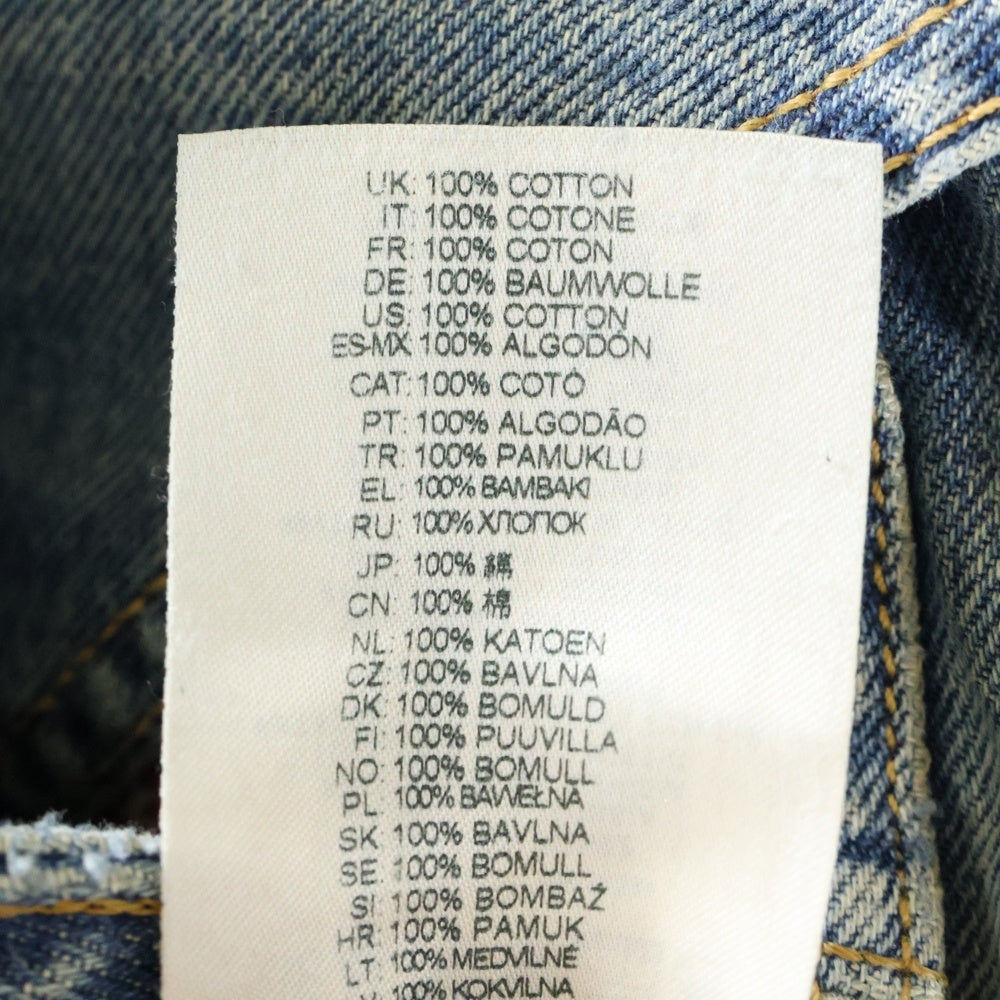 DIESEL(ディーゼル) 24SS D-LIVERY-SHORT カーペンター ハーフデニムパンツ ショーツ インディゴ A14072