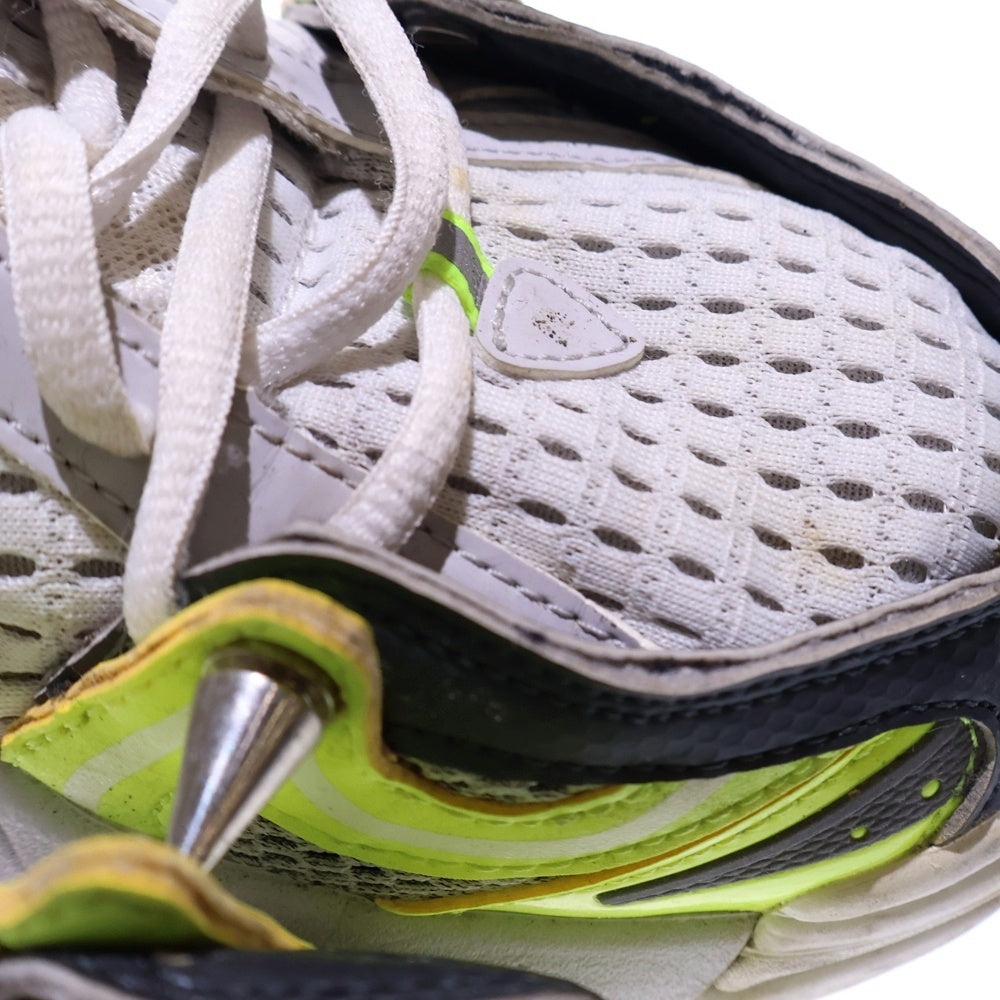 VETEMENTS(ヴェトモン) ×Reebok 20SS spike runner 400 スパイクランナー スタッズ装飾 ローカットスニーカー グリーン/グレー DV8220