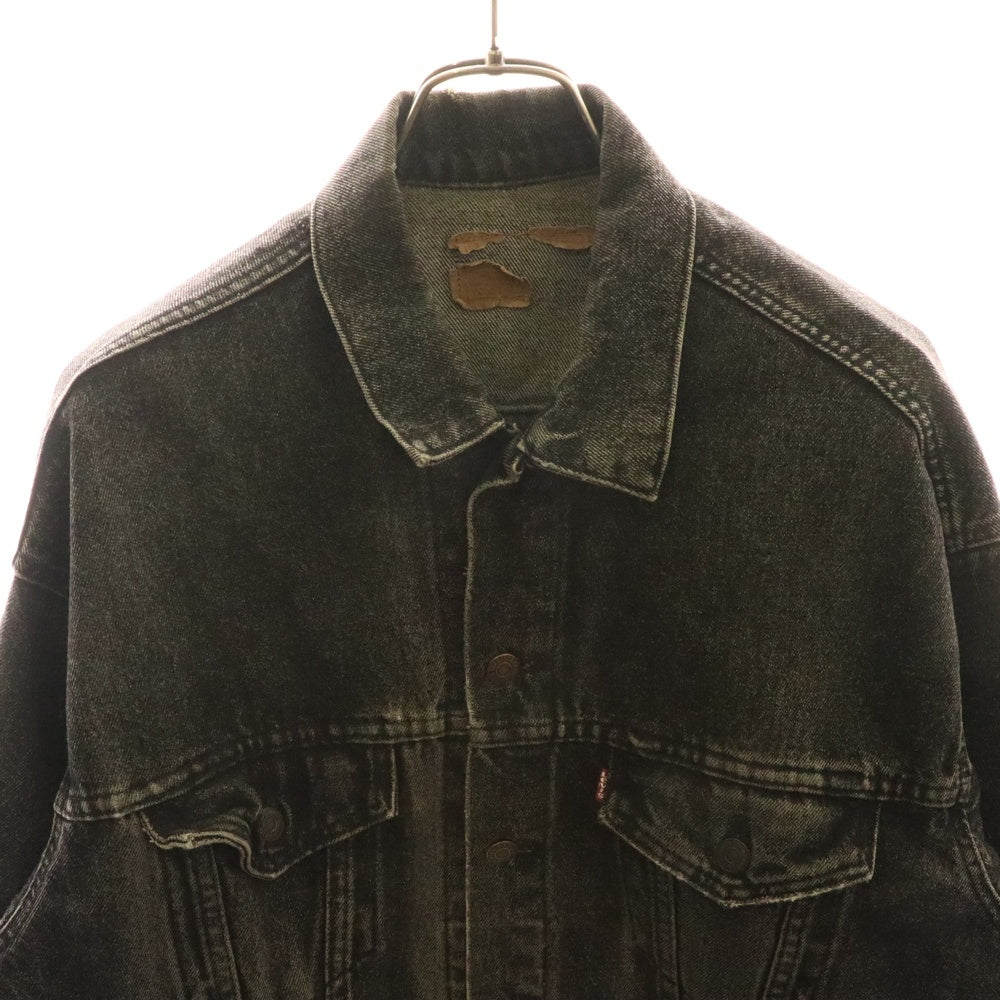 Levi's 70507-4858 先染め ブラック　M USA製 Levi's 70507 4858 usa製 Lサイズ 先染ブラック Levi's