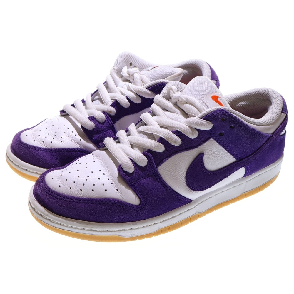 NIKE(ナイキ) DUNK LOW PRO ISO ORANGE LABEL COURT PURPLE ダンク プロ ISO オレンジレーベル コートパープル ローカットスニーカー パープル/ホワイト US8/26cm DV5464-500