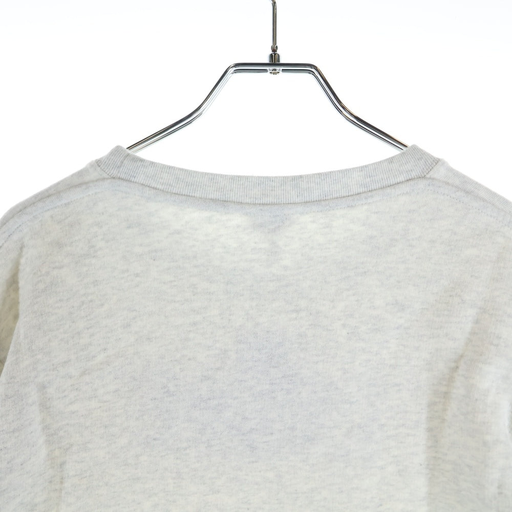 LOEWE(ロエベ) ロゴエンブロイダリー クルーネック 長袖スウェットトレーナー グレー H526Y24J14