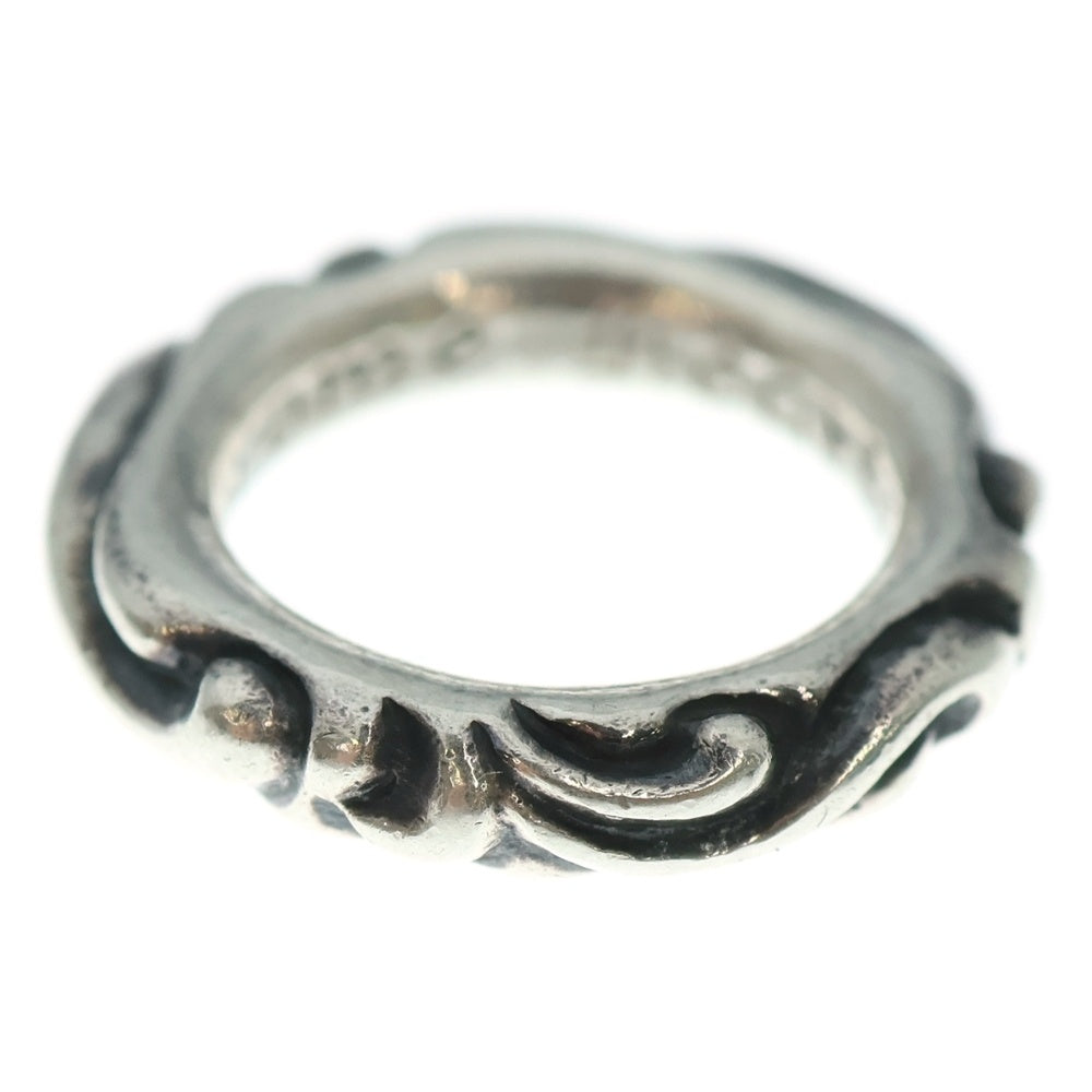 CHROME HEARTS(クロムハーツ) SCRL BAND スクロールバンド リング シルバー BCA351