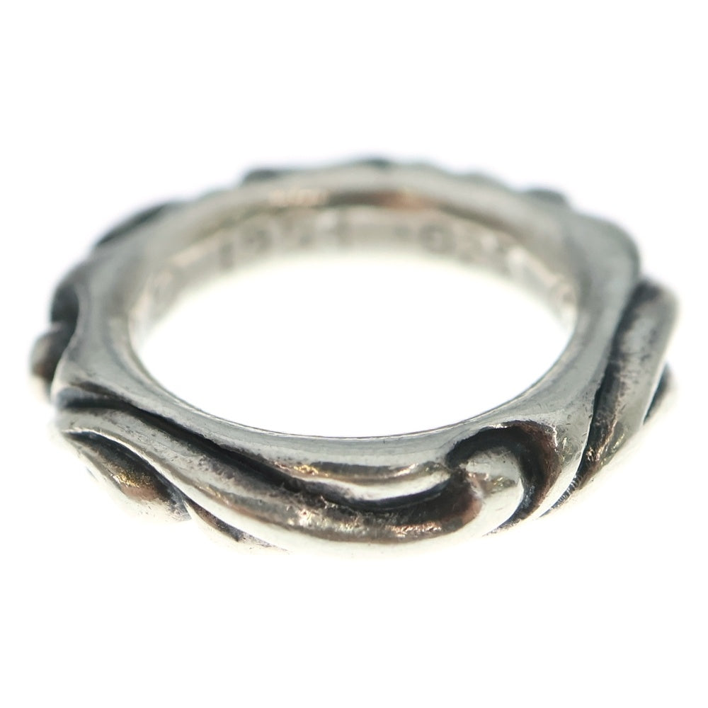 CHROME HEARTS(クロムハーツ) SCRL BAND スクロールバンド リング シルバー BCA351
