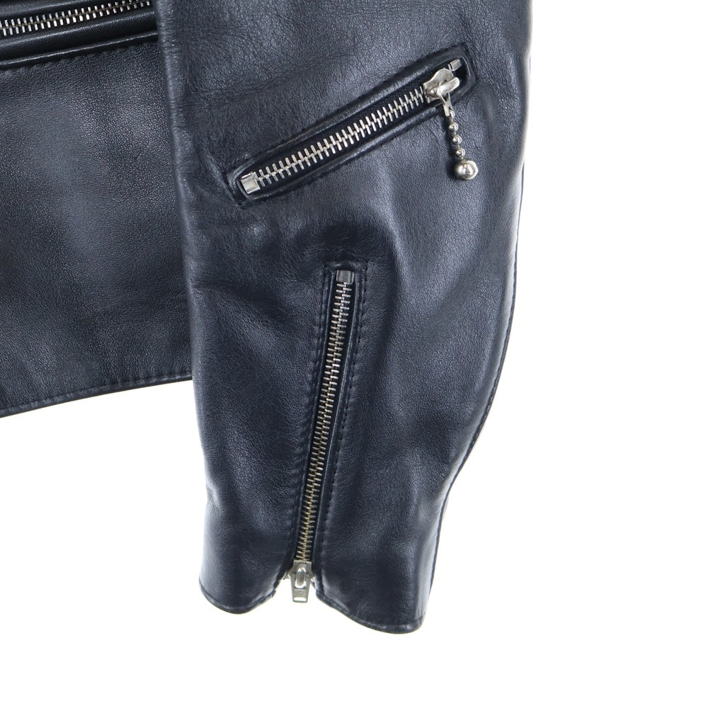 Lewis Leathers(ルイスレザー) 391T LIGHTNING TIGHT FIT ライトニング タイトフィット カウハイド ダブルライダース レザージャケット ブラック