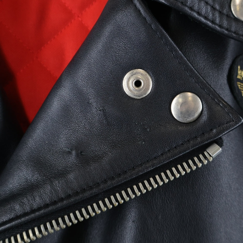 Lewis Leathers(ルイスレザー) 391T LIGHTNING TIGHT FIT ライトニング タイトフィット カウハイド ダブルライダース レザージャケット ブラック