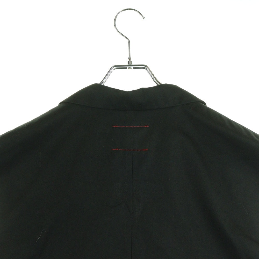 SYU.HOMME/FEMM(シュウ オム フェム) 20SS ラメベルト ジップアップベスト ブラック H20ss-10