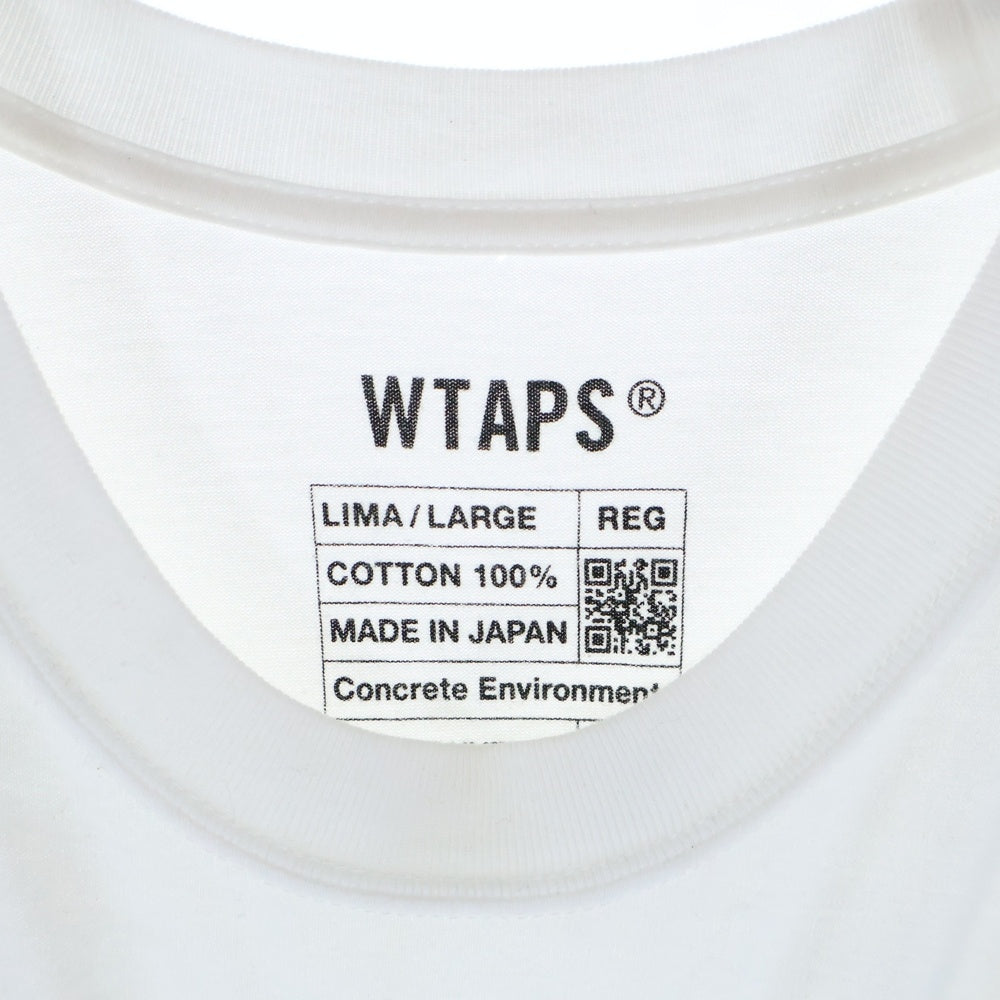 WTAPS(ダブルタップス) ×THE CONVENI ×ザ コンビニ プレーン クルーネック半袖Tシャツ カットソー ホワイト WSKMC1