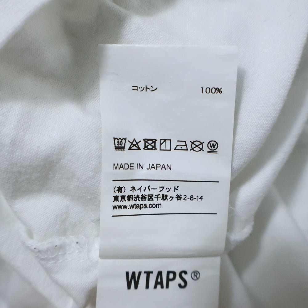 WTAPS(ダブルタップス) ×THE CONVENI ×ザ コンビニ プレーン クルーネック半袖Tシャツ カットソー ホワイト WSKMC1