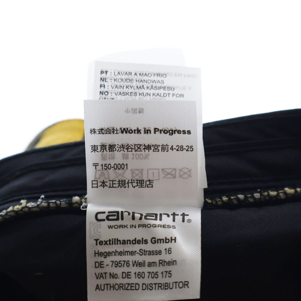 MARNI(マルニ) × CARHARTT ×カーハート フラワー総柄 バケットハット 帽子 イエロー/ブラック