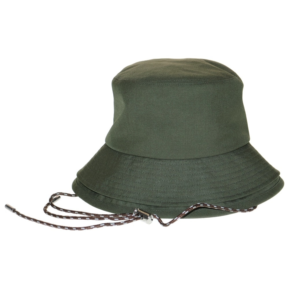 Sacai(サカイ) Double Brim Hat ダブルブリム バケットハット 帽子 カーキ 22-0338S
