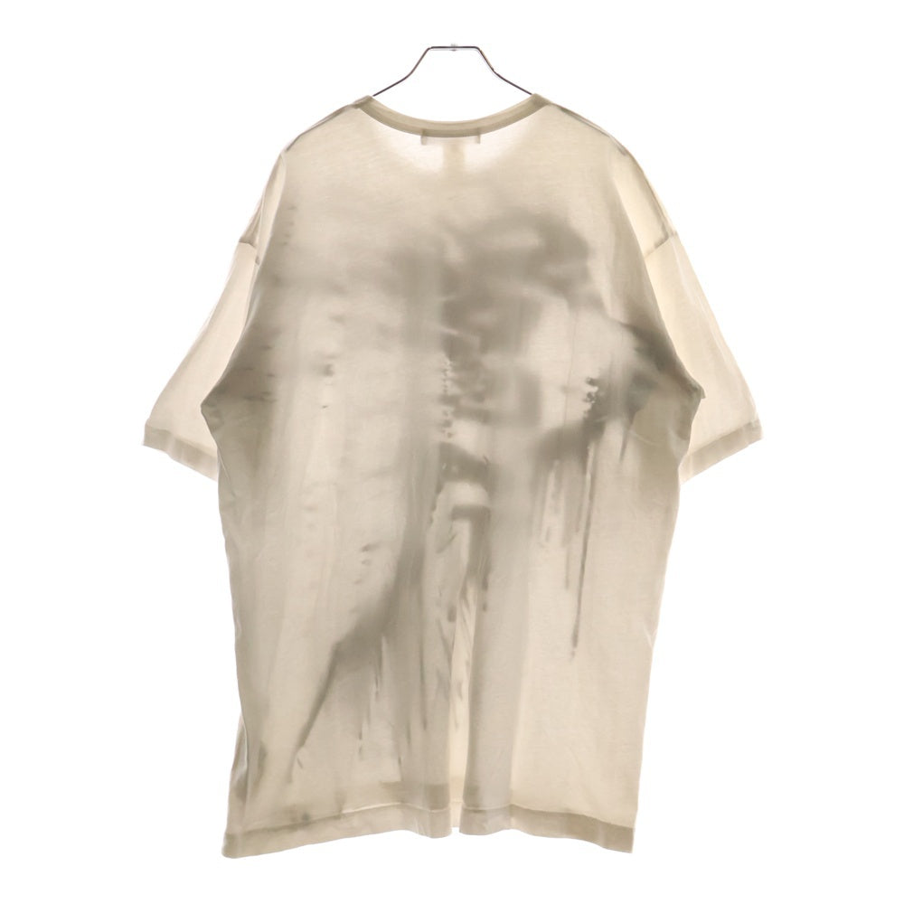 COMME des GARCONS SHIRT(コムデギャルソンシャツ) フロントプリント 半袖Tシャツ カットソー ホワイト FI-T006
