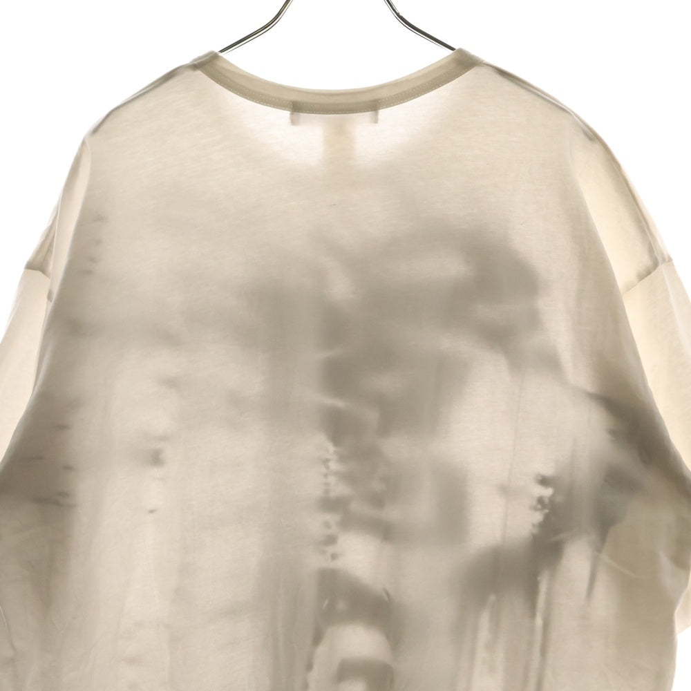 COMME des GARCONS SHIRT(コムデギャルソンシャツ) フロントプリント 半袖Tシャツ カットソー ホワイト FI-T006