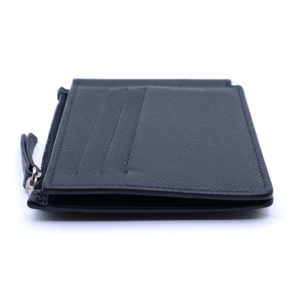 Maison Margiela 0(メゾンマルジェラ) 二つ折り財布 レザーミニクリップウォレット 4ステッチカードケース ブラック SA1UI0018 P4745