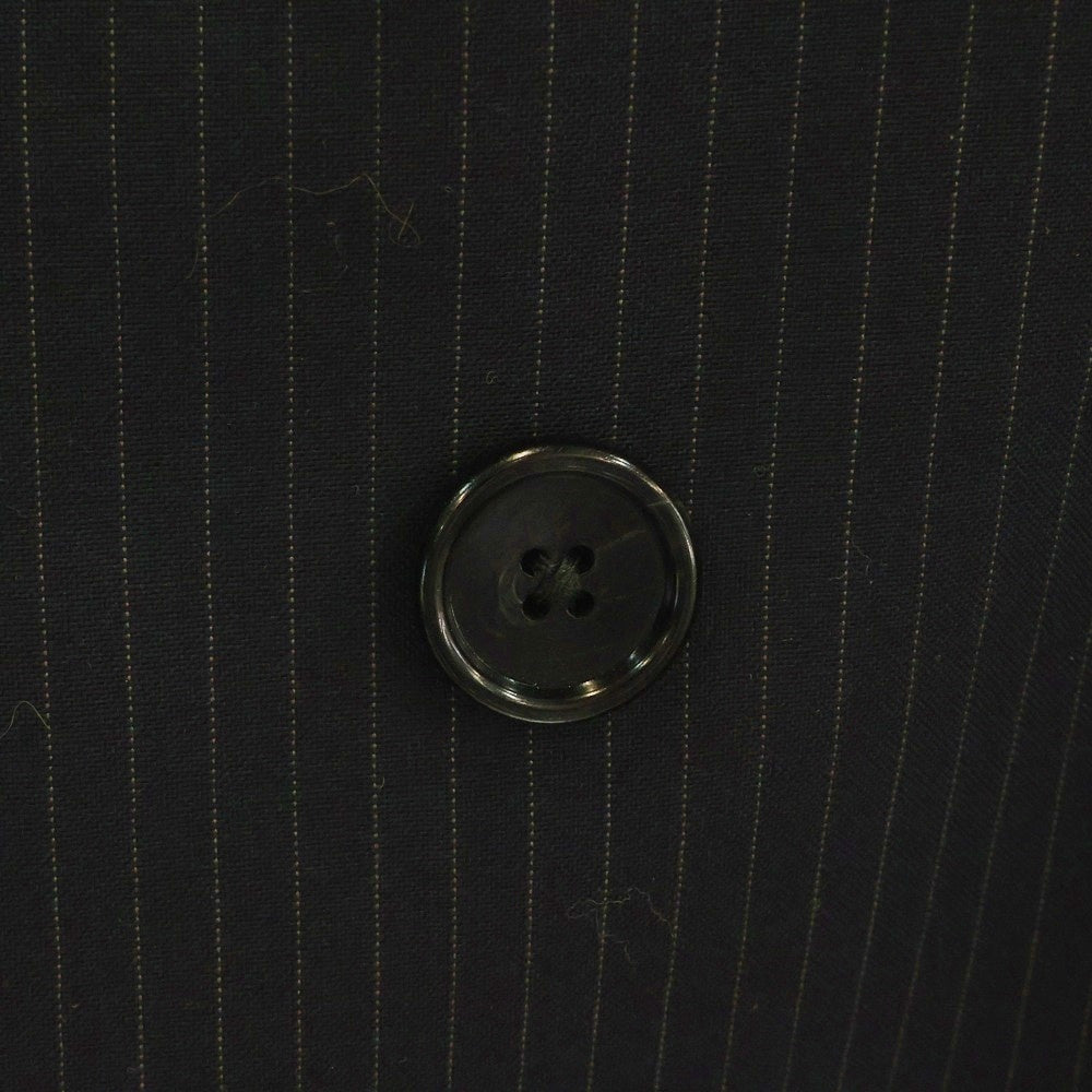 CELINE(セリーヌ) ピークドラペル ストライプ 6Bダブルテーラードジャケット 2V52F503R