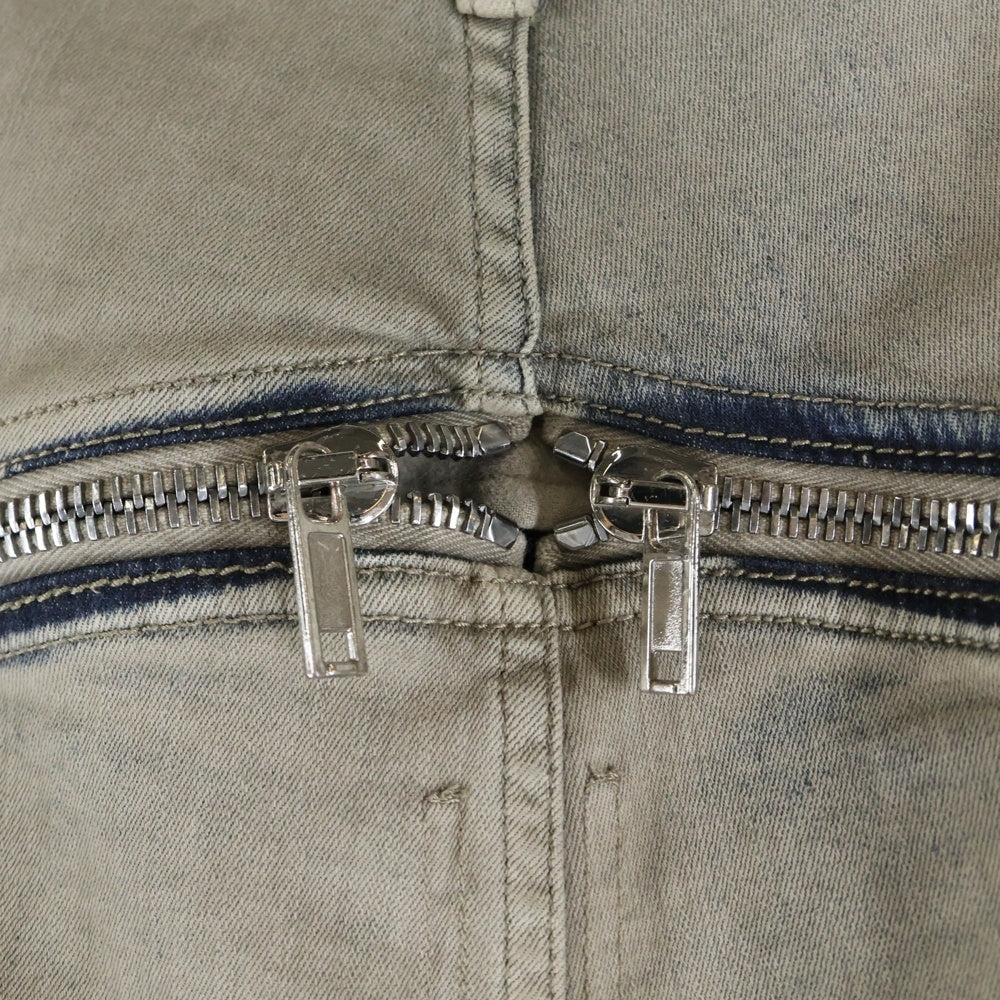 DRKSHDW(ダークシャドウ) Bolan Banana Denim ボランバナナデニムパンツ ミネラル ブラウン DS02B4309‐SDMP