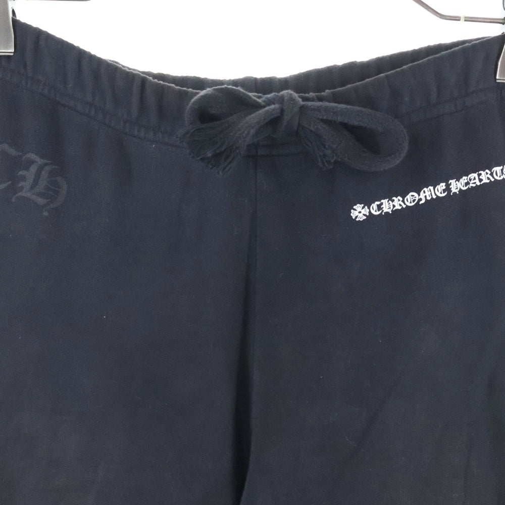 CHROME HEARTS(クロムハーツ) FUCK YOU SWEAT PANTS ファックユー サイドプリント スウェットパンツ ブラック