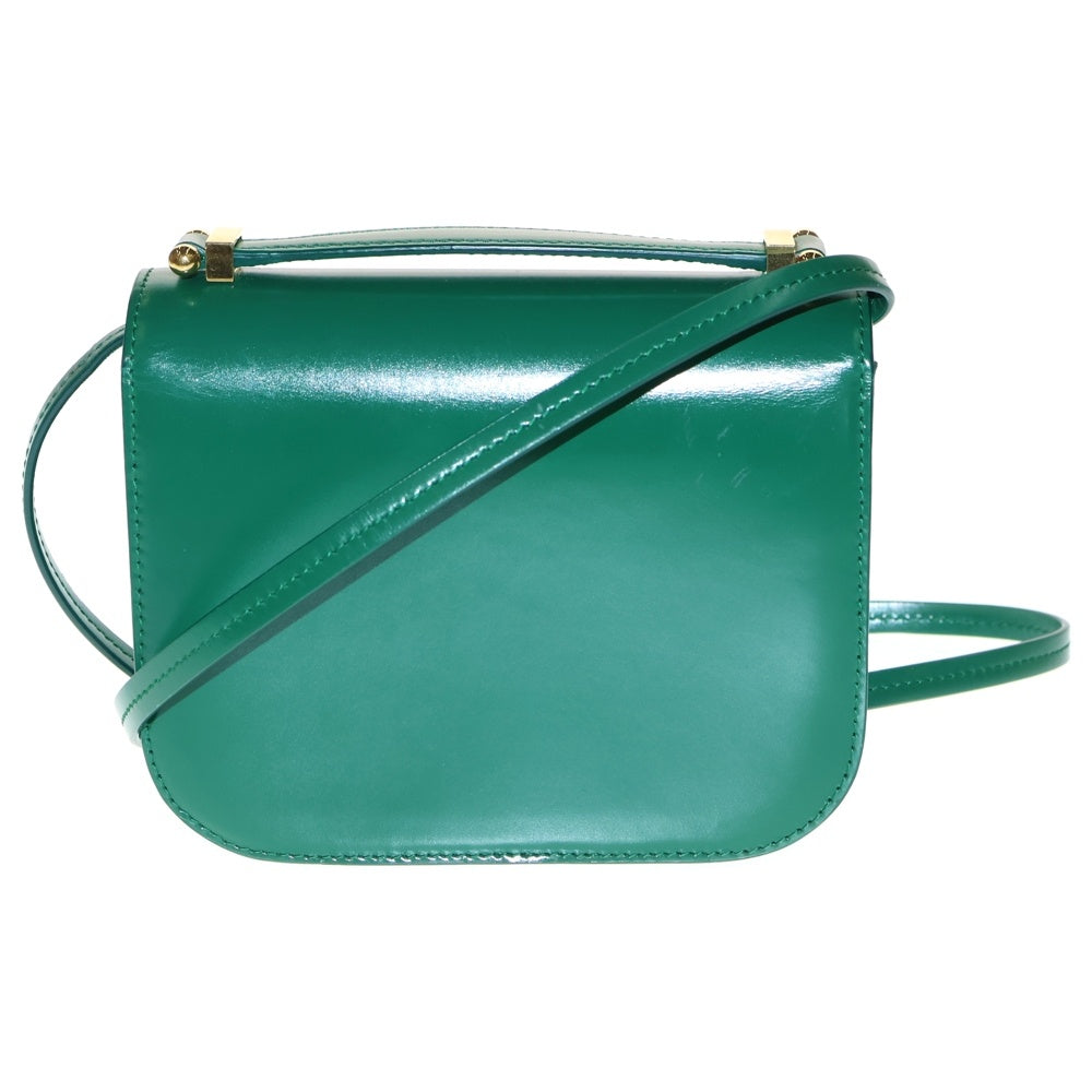 JIL SANDER(ジルサンダー) TAOSM タオ レザーショルダーバッグ グリーン