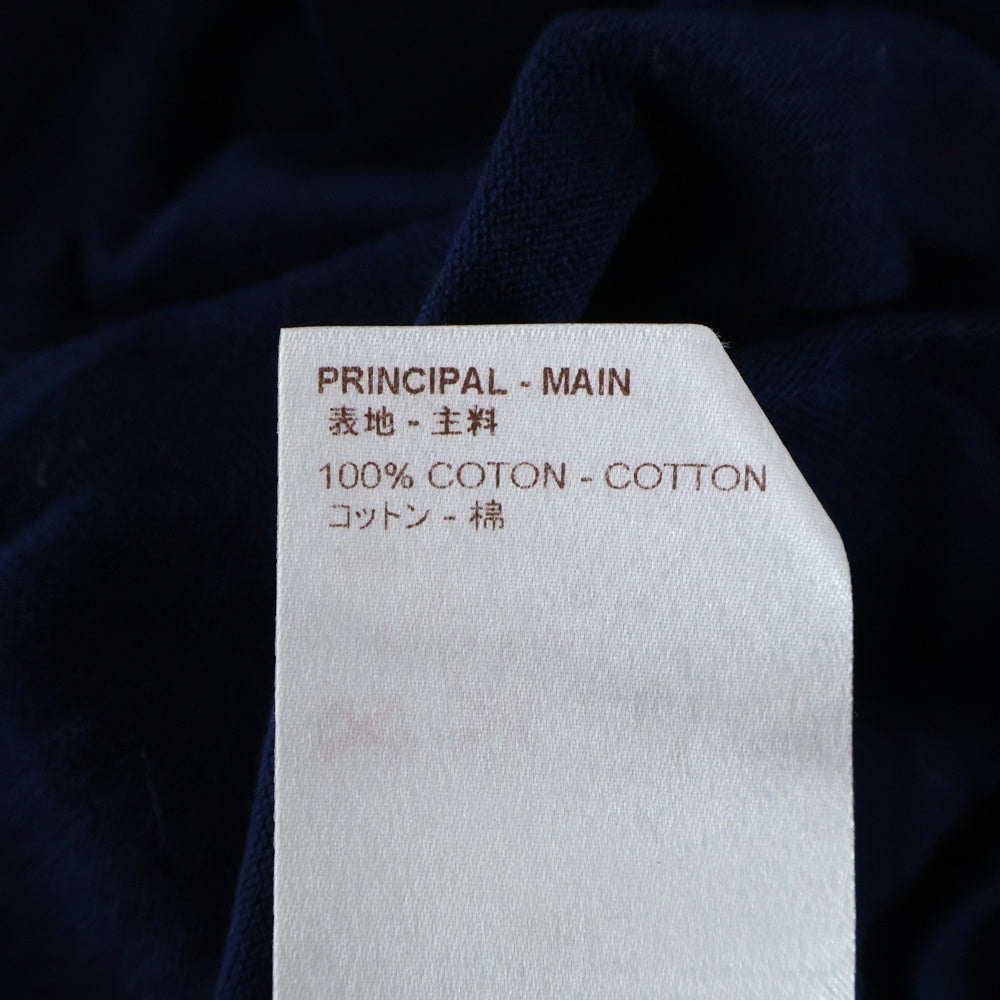 LOUIS VUITTON(ルイヴィトン) 16SS ロゴ刺繍 半袖ポロシャツ ネイビー RM161 JOA H9Y64W