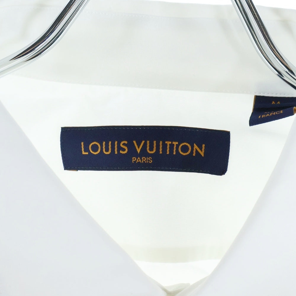 LOUIS VUITTON(ルイヴィトン) 20AW ×NIGO ニゴ 刺繍デザイン 半袖シャツ ホワイト RM202M NLZ HJS09W
