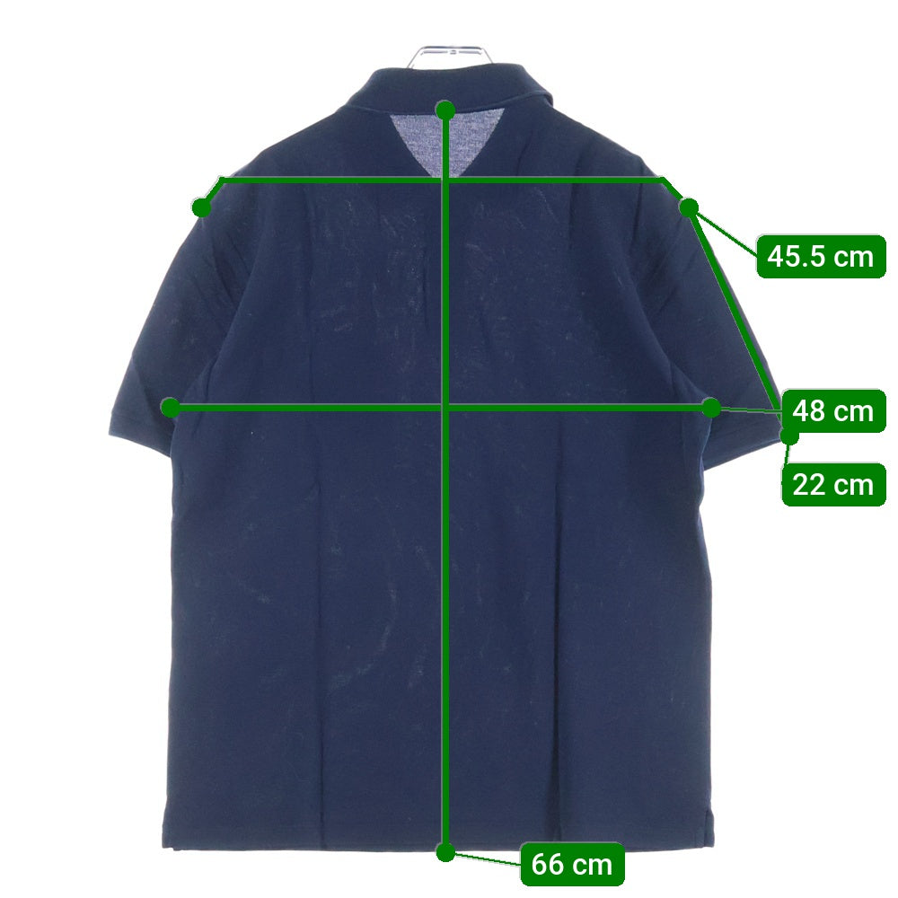 LOUIS VUITTON(ルイヴィトン) 17SS ×CHAPMAN BROTHER チャップマンブラザーズ アニマル刺繍 半袖ポロシャツ ネイビー RM171M JEA HBY36W