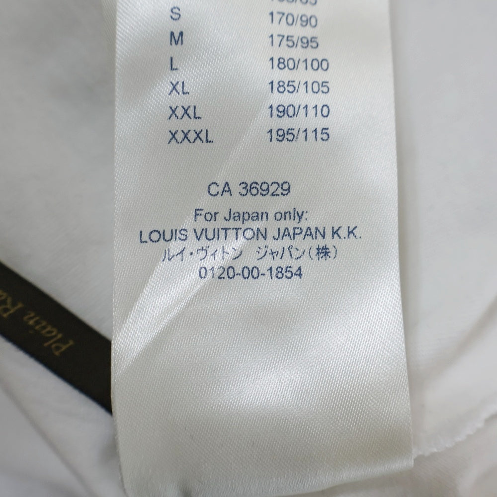 LOUIS VUITTON(ルイヴィトン) 19SS Kansas Wind Print Tee RM191 LVO HGY96W カンザスウィンド フロントロゴプリント Tシャツカットソー ホワイト