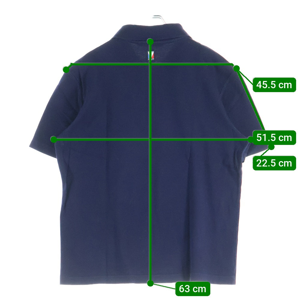 LOUIS VUITTON(ルイヴィトン) アメリカズカップ Vロゴ 半袖ポロシャツ ネイビー H9Y67WJII