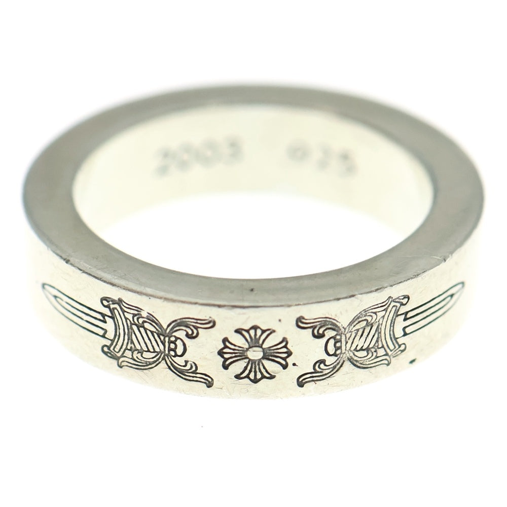 CHROME HEARTS(クロムハーツ) 6mm SPACER DAGGER 6mmスペーサーリング ダガー シルバー BCA335