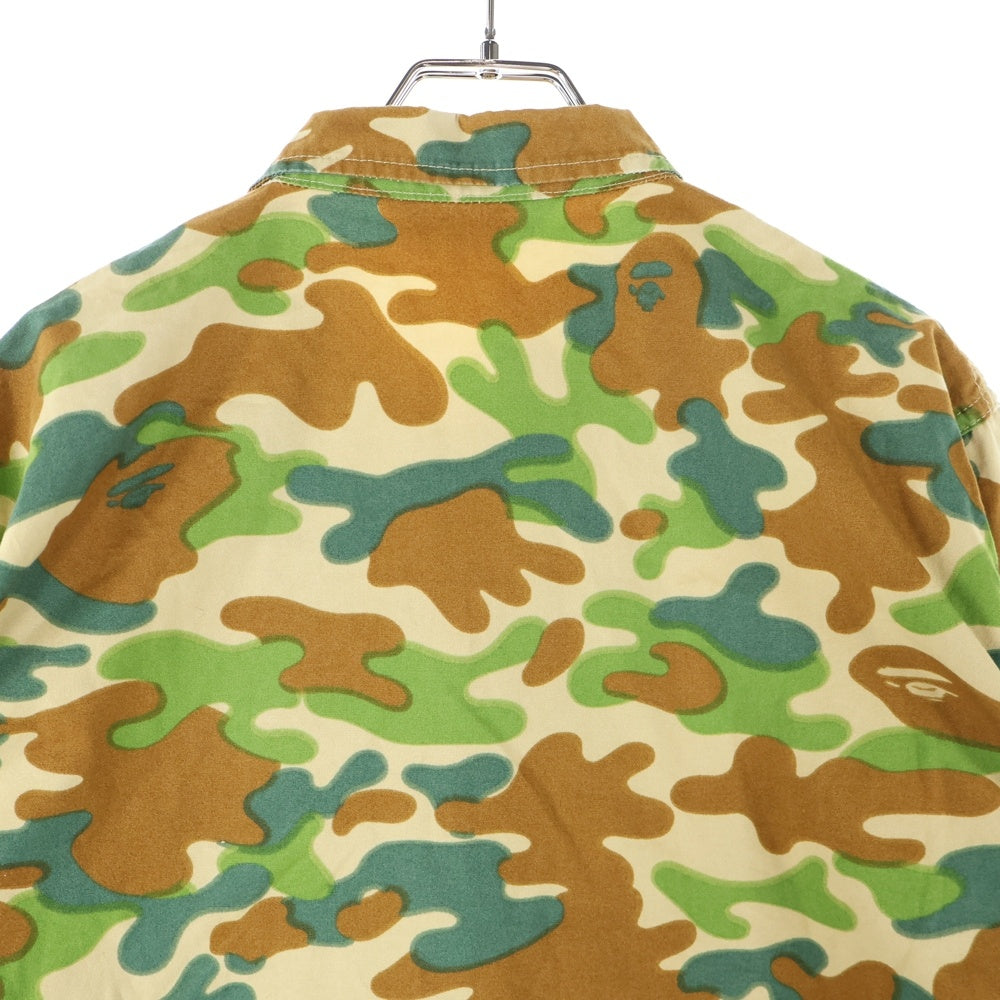 A BATHING APE(アベイシングエイプ) カモ柄 長袖シャツ マルチ