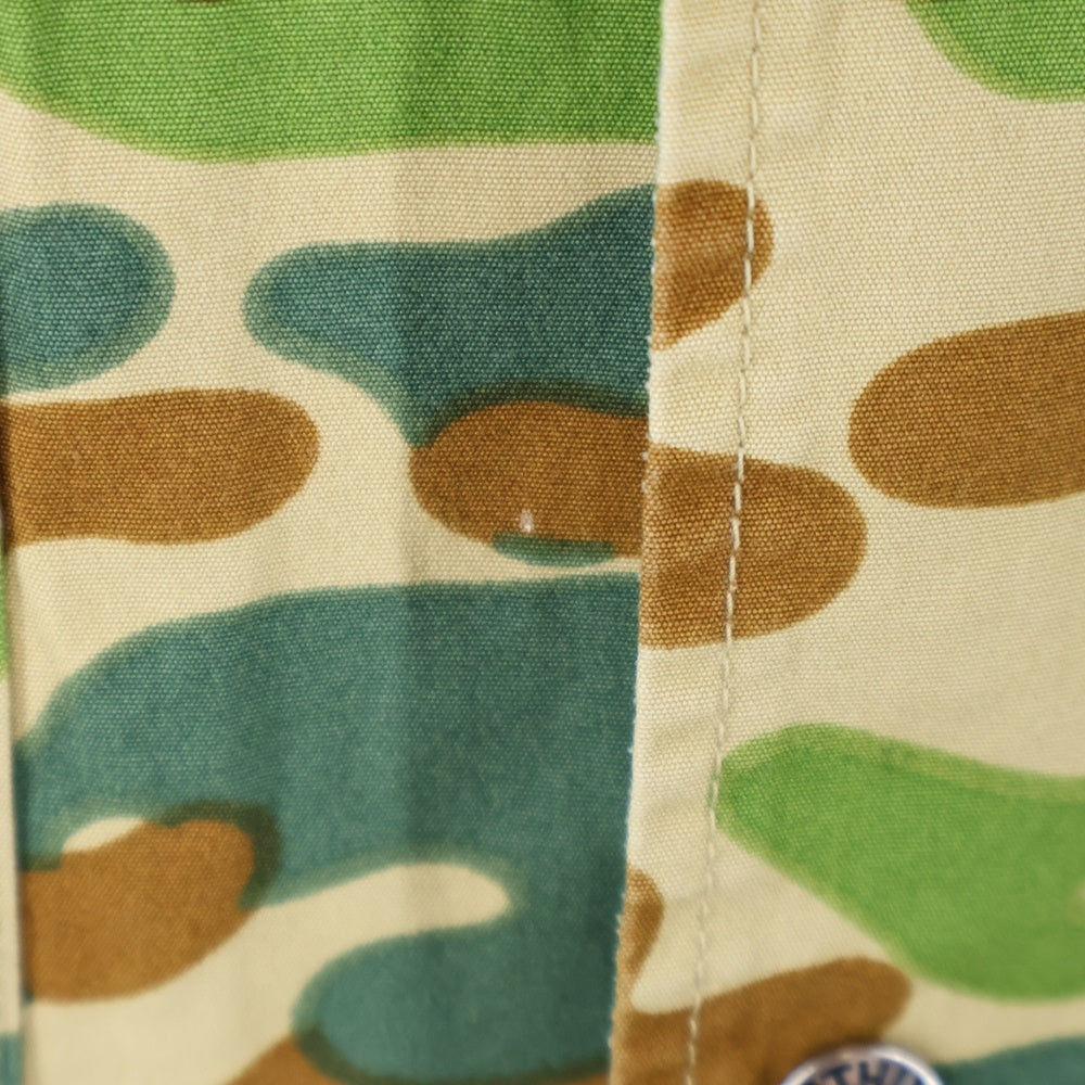 A BATHING APE(アベイシングエイプ) カモ柄 長袖シャツ マルチ