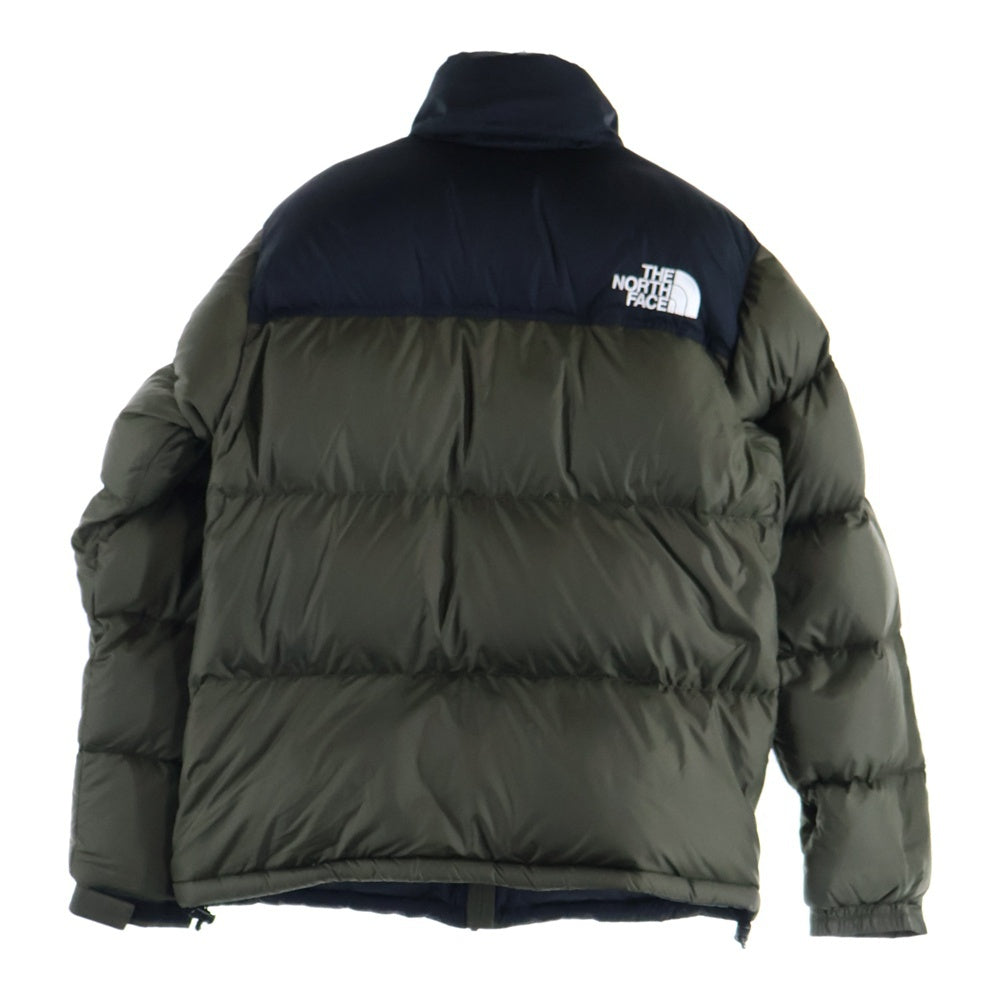 THE NORTH FACE(ザノースフェイス) ヌプシ ジップアップ フーデッド ダウンジャケット ND91841 カーキ