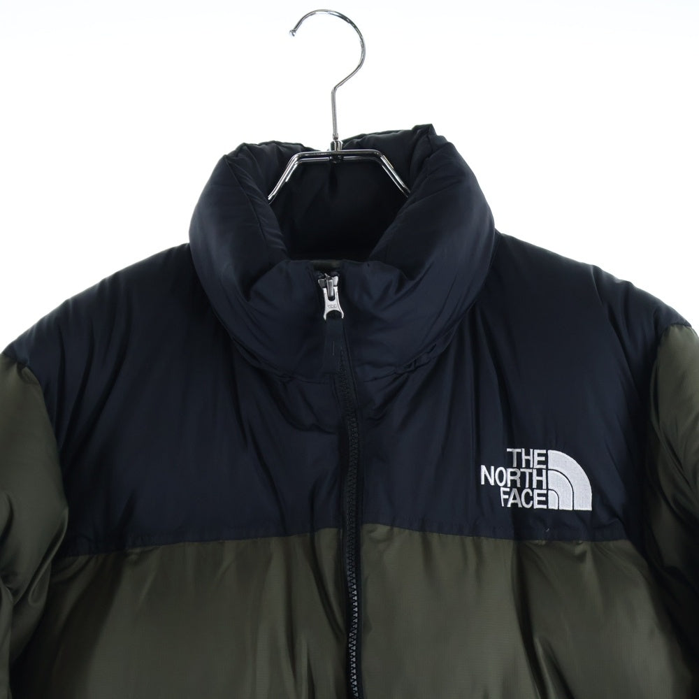 THE NORTH FACE(ザノースフェイス) ヌプシ ジップアップ フーデッド ダウンジャケット ND91841 カーキ
