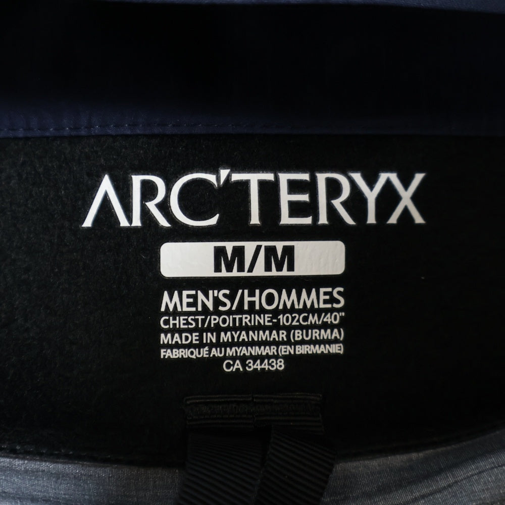 ARC'TERYX(アークテリクス) BETA SL HYBRID JACKET ベータ ハイブリッドジャケット マウンテンパーカー ネイビー 11625‐7‐SS000691