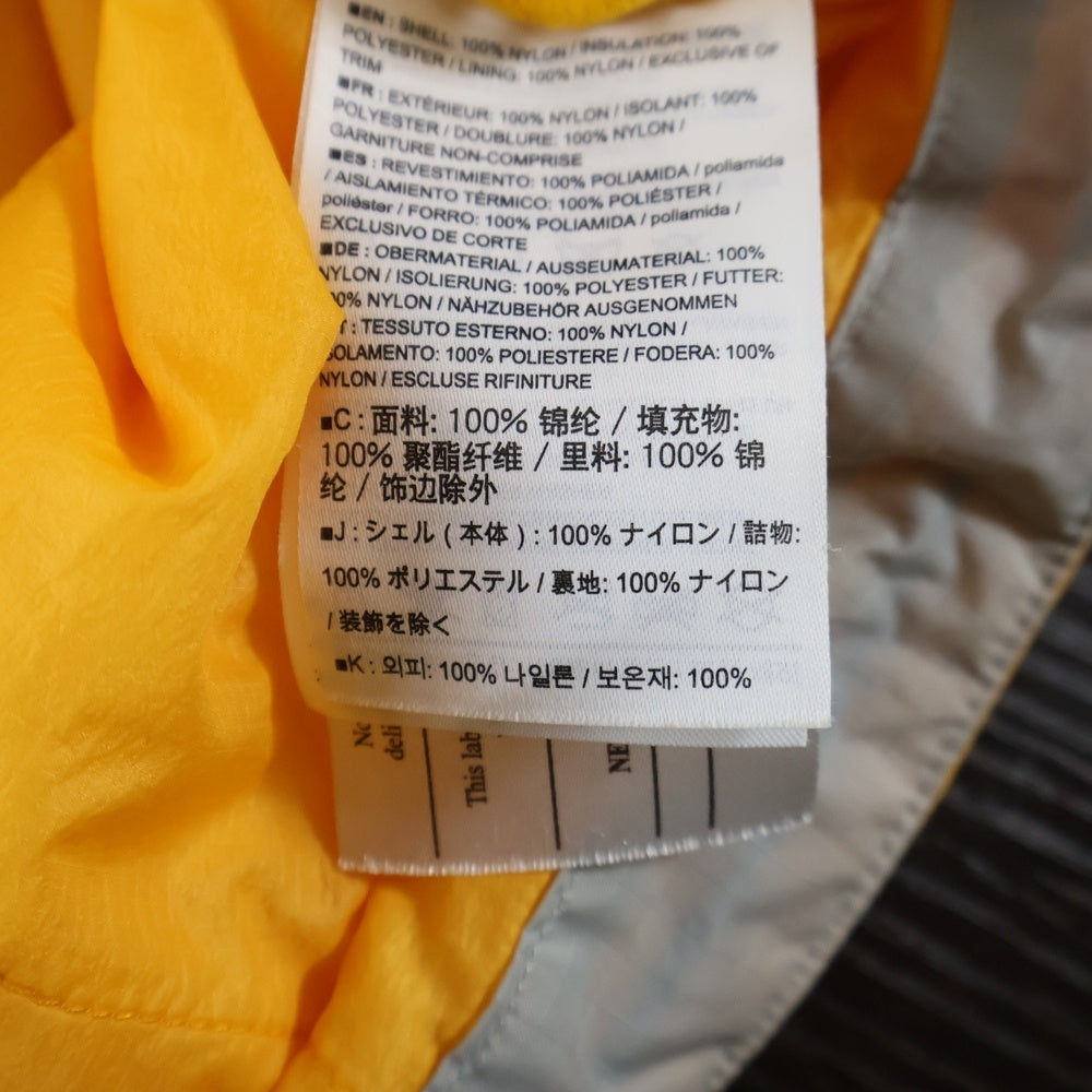 ARC'TERYX(アークテリクス) ATOM AR HOODY ナイロン 中綿ジャケット イエロー 02T-93102