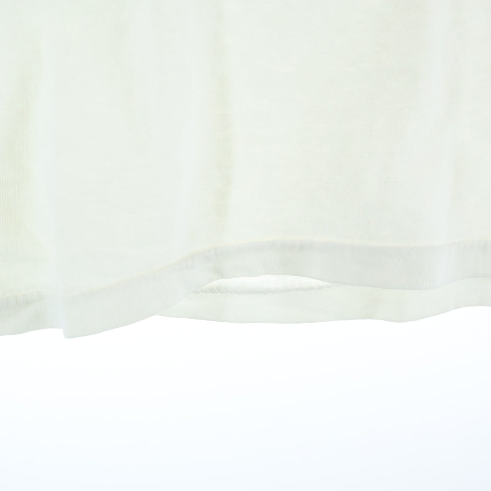 BAPE BY A BATHING APE(ベイプ ア ベイシング エイプ) 90S Rainbow Circle Logo レインボーサークルロゴ 半袖Tシャツ カットソー ホワイト